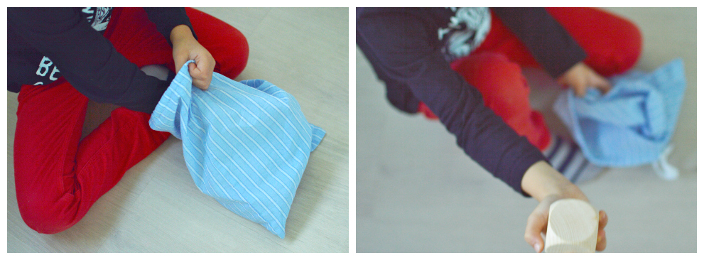 collage piezas bolsa