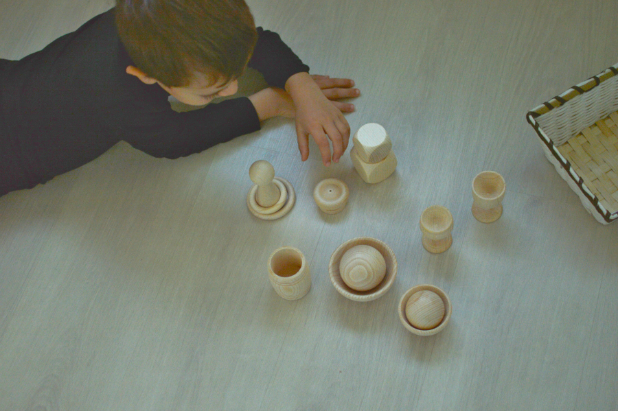 piezas madera - Montessori en casa 7