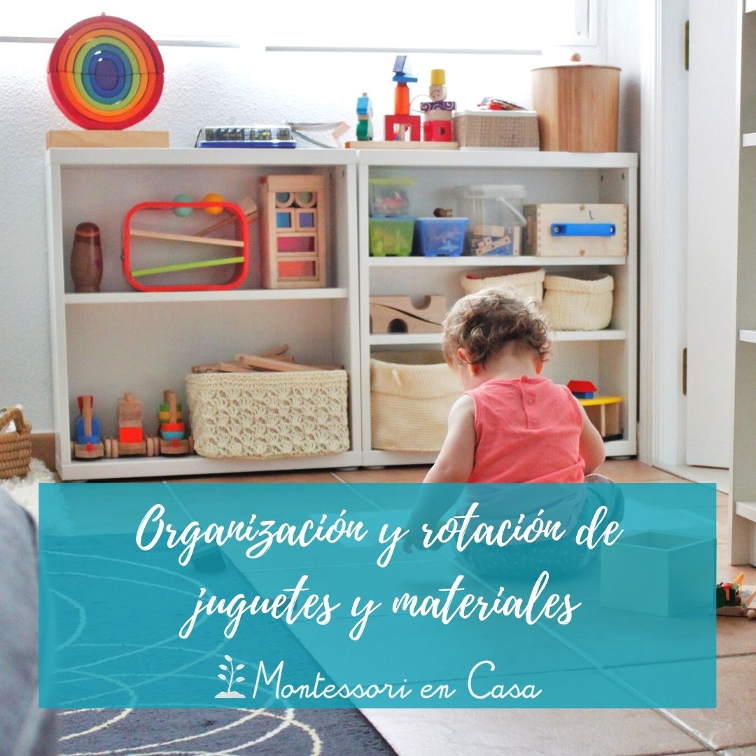 Organiza su espacio con la estantería Montessori